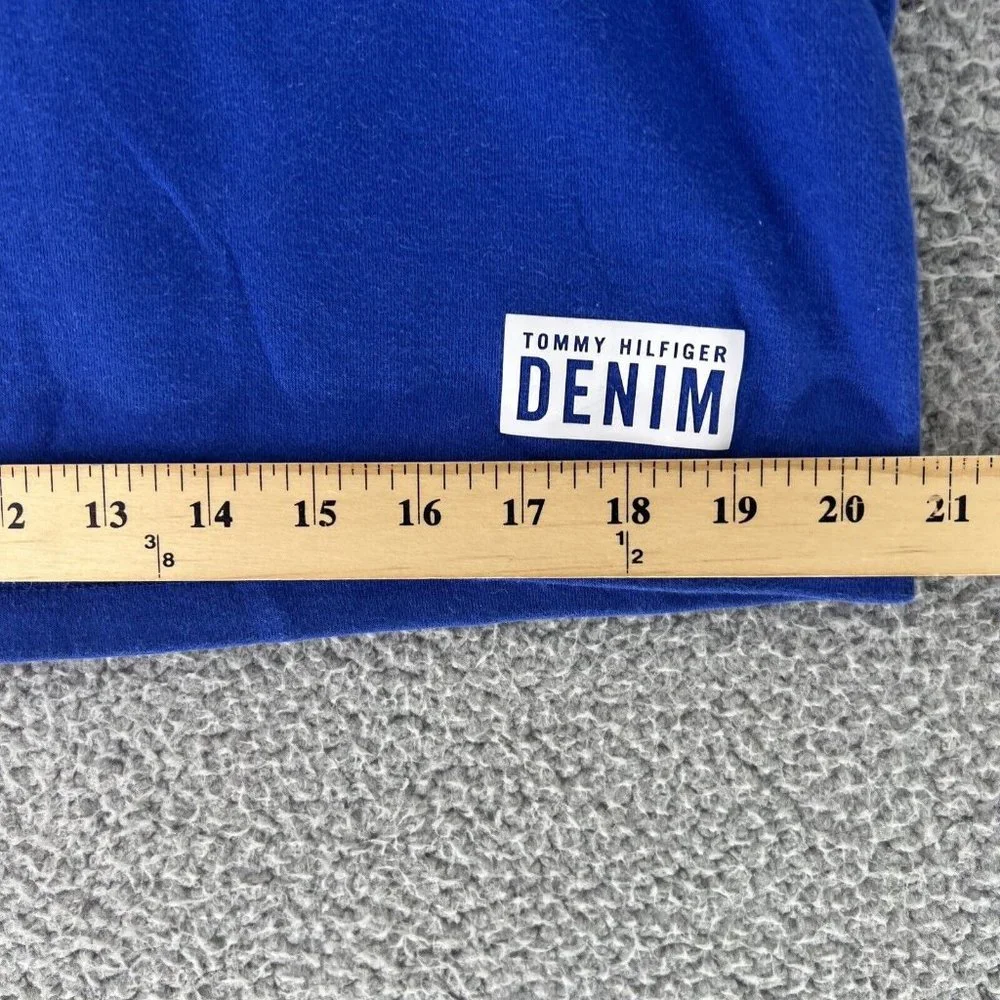 Tommy Hilfiger Denim Long Sleeve‎ Mens Pullover Henley Sweater Medium